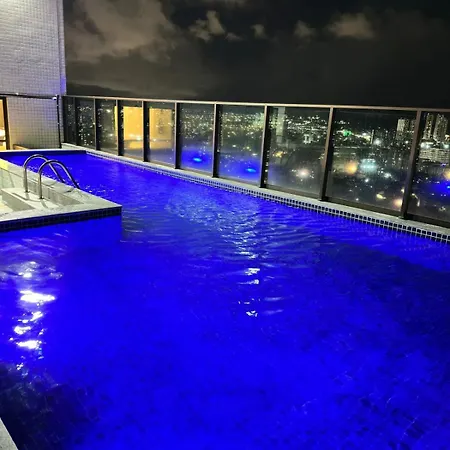 Apartamento Flat Premium Recife - Ilha Do Leite Piscina Termica Exterior foto